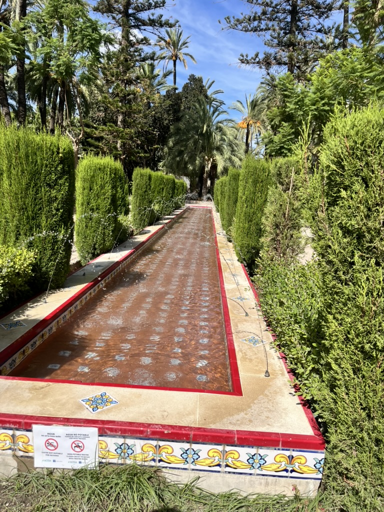 Palmowy park w Elche