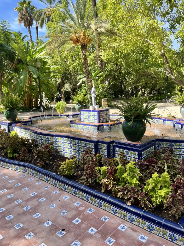 Palmowy park w Elche