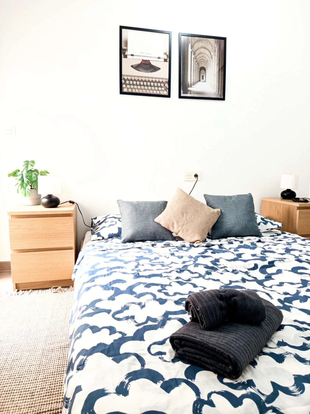 Second bedroom in the 6-guest apartment