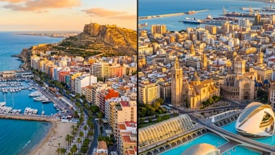 Alicante czy Walencja na wakacje — porównanie i ceny