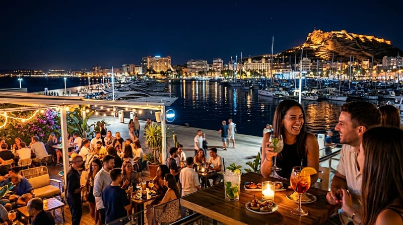 Nocne życie w Alicante 2026 — Kluby, Bary i Chiringuito: Przewodnik